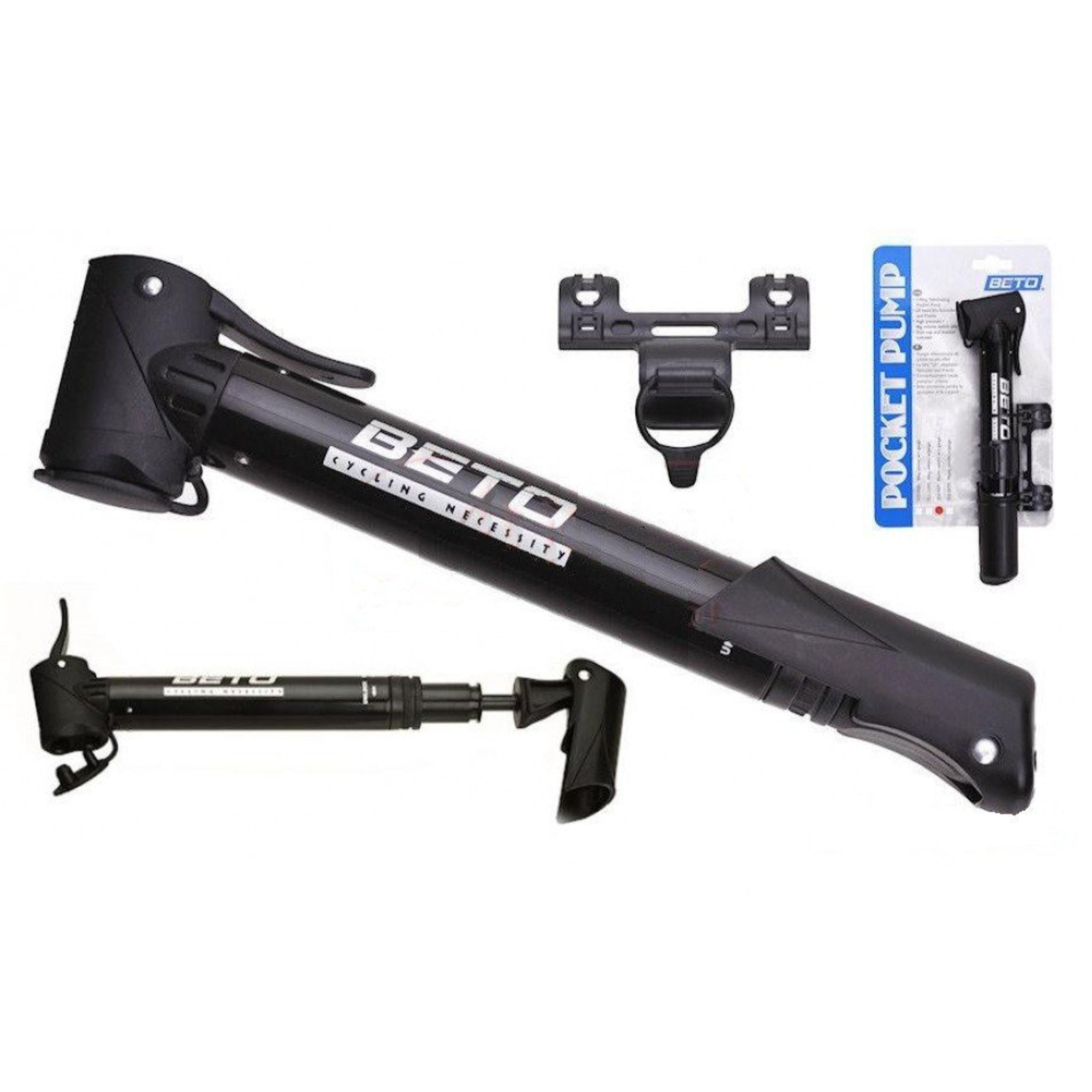 Аксессуар Beto Насос ручной CLD-027 (100 PSI (6.8 Бар) , ниппеля: Presta, Schrader)