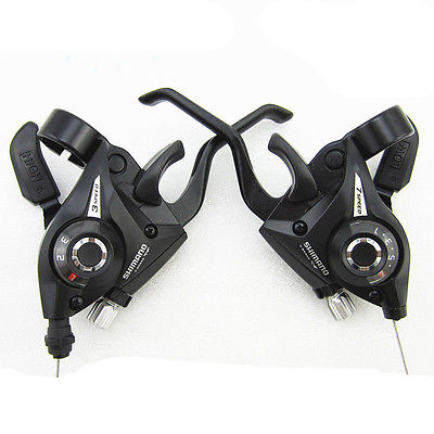 Запчасть Shimano Манетки (шифтеры тригеры, пара ) переключатели Shimano ST-EF51 (3 и 7 ск.)