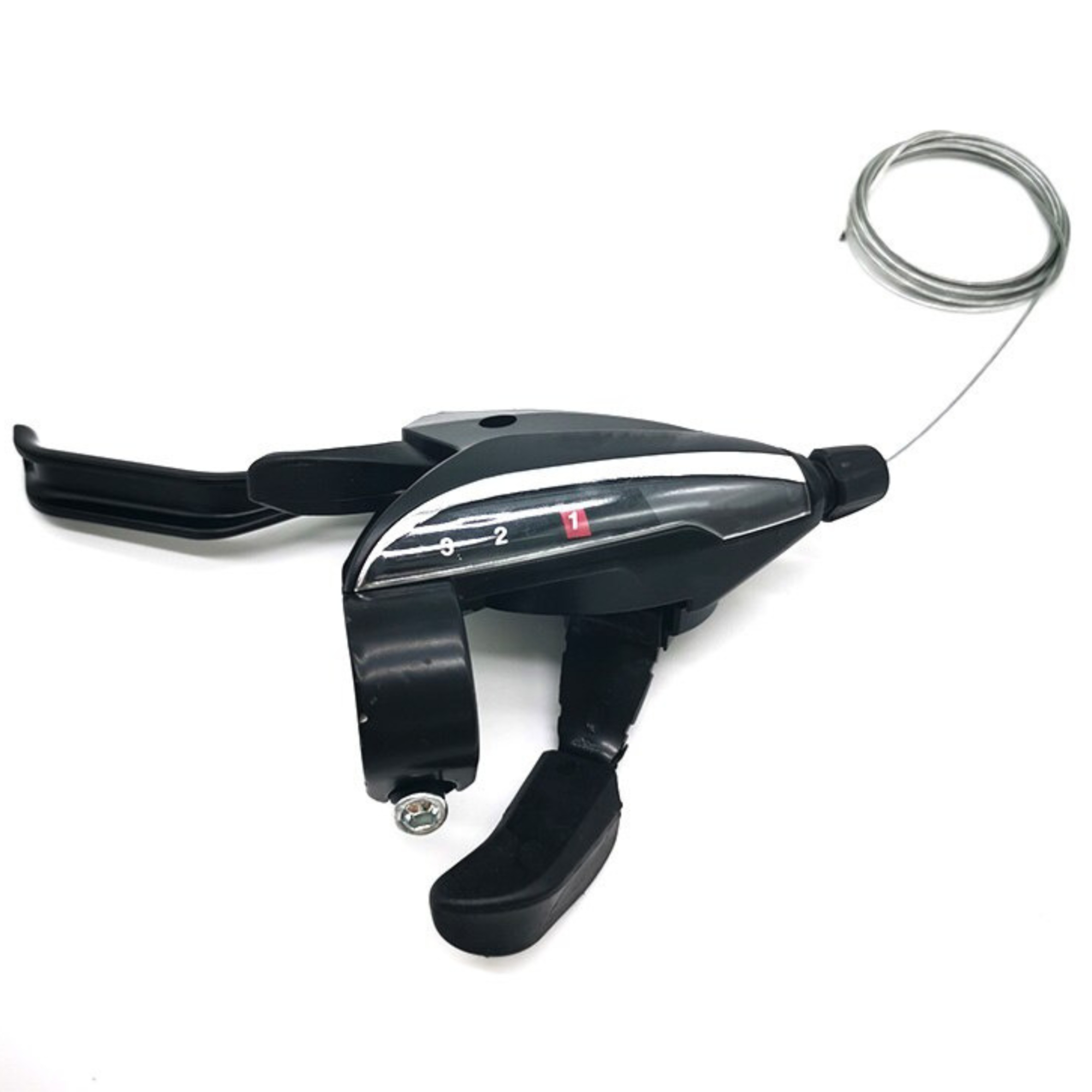 Запчасть Shimano Манетка (шифтер) SHIMANO EF-65-3 R, 3 ск, трос 2050 мм