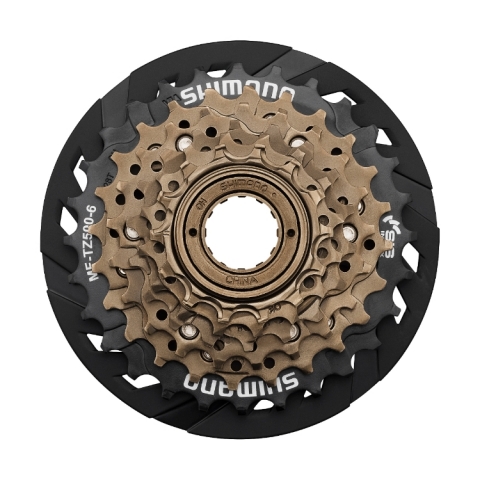 Запчасть Shimano Трещотка Shimano MF-TZ500, 6 ск, 14-28, с защитой .