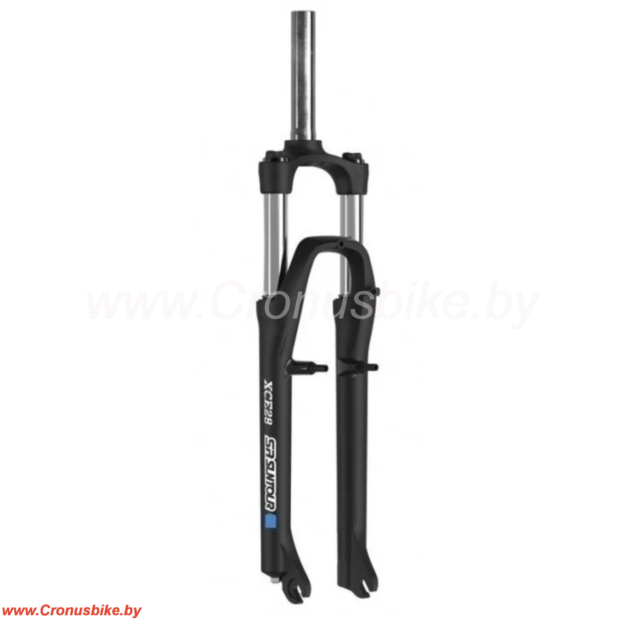 Запчасть Suntour Вилка SR Suntour, 29  XCE28 P, A-H, ход 100мм, рег. жестк., V-br, черная мат PZ01