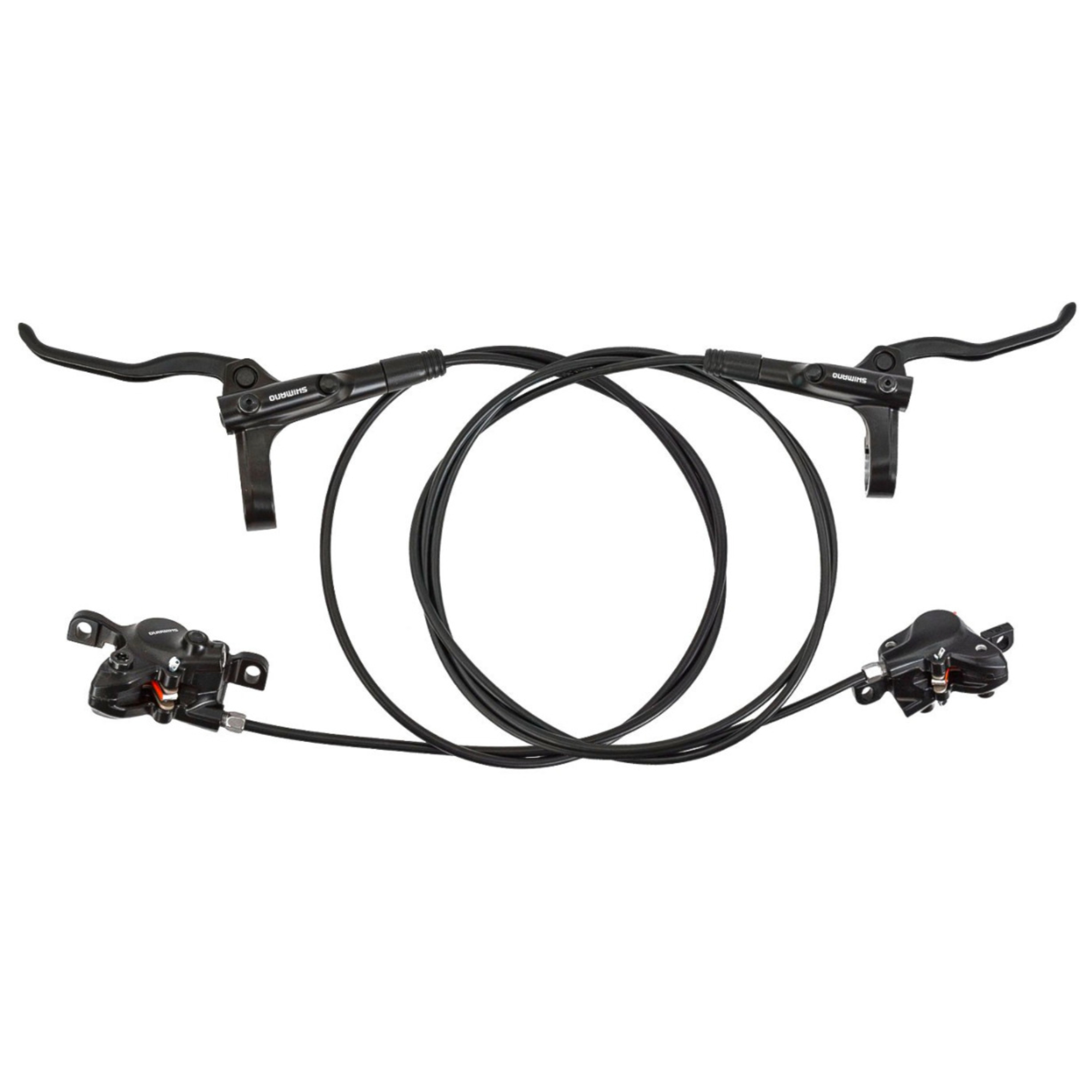 Запчасть Shimano Дисковый гидравлический тормоз Shimano BR-MT200, комплект , 850х1450 (перед+задний)