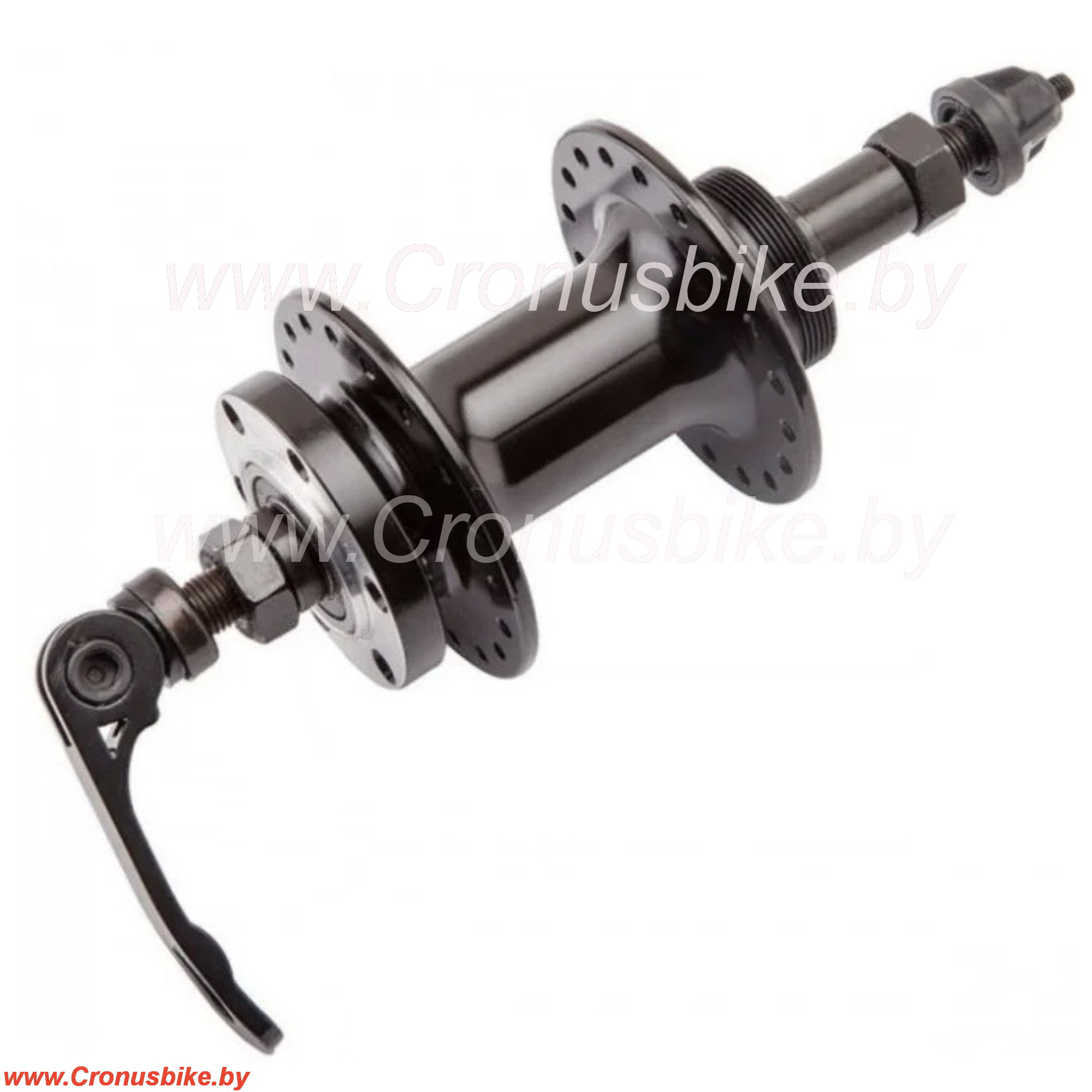 Запчасть * Втулка задняя FWD WZ-A208RQR,  32H отв, эксц , под трещ, диск, алюм., черн (FWD)