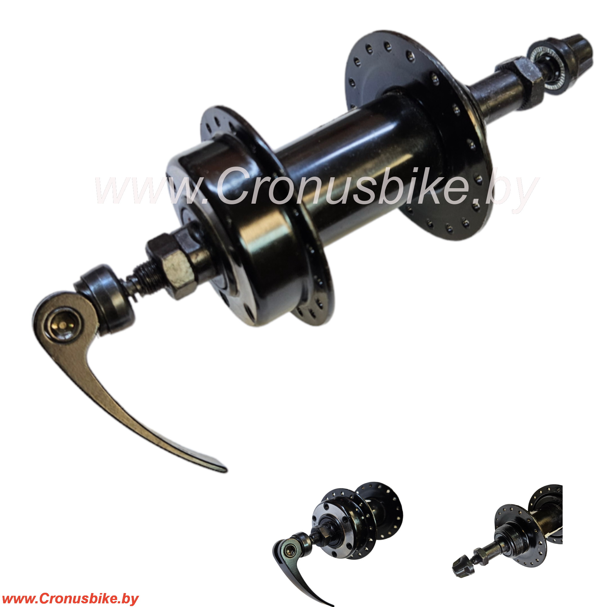 Запчасть * Втулка задняя US 54FT56,  36H отв, эксц , под трещ, диск, сталь., черн