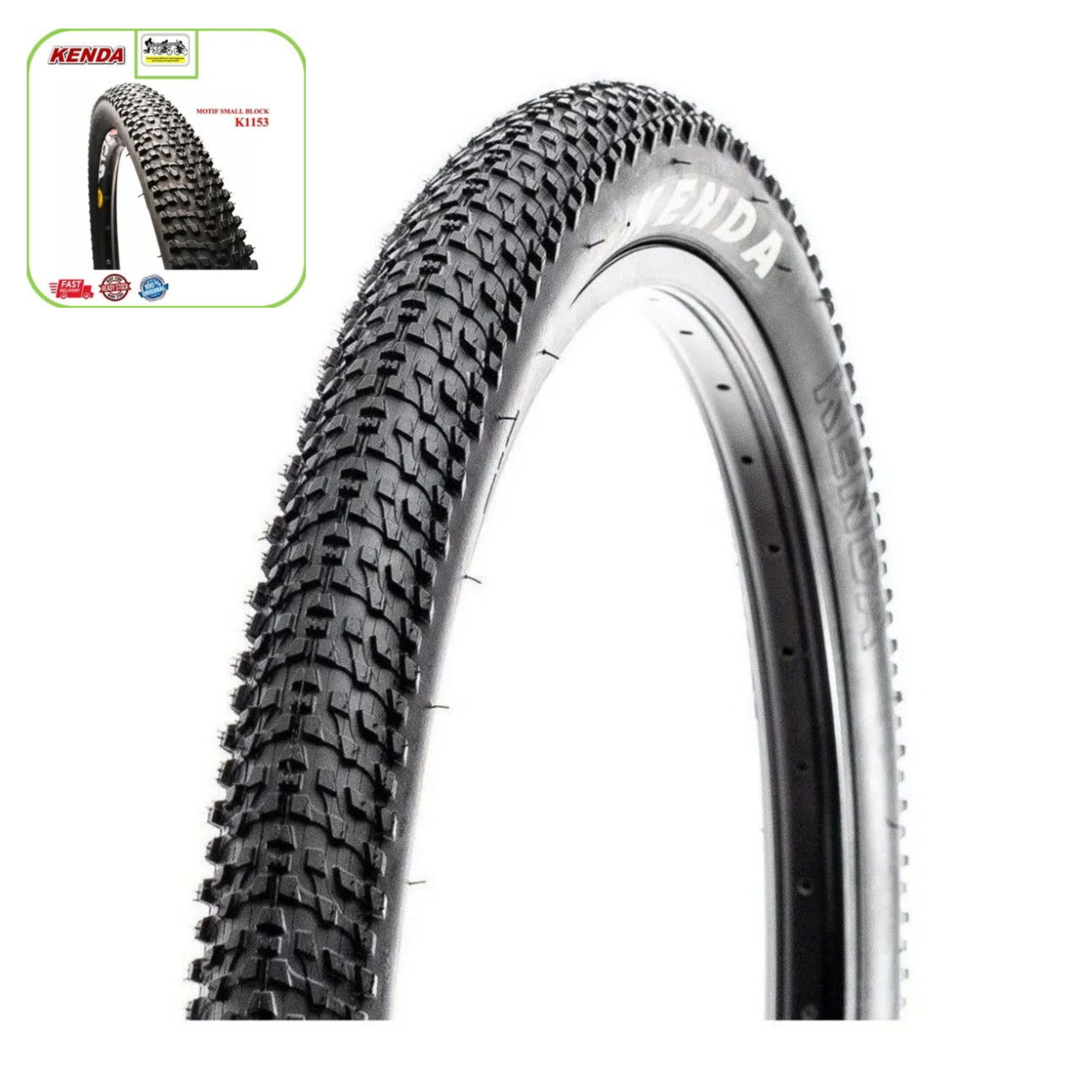Запчасть Kenda Велопокрышка 29x2.10 Kenda APTOR K1153, 29x2.10, 30 TPI