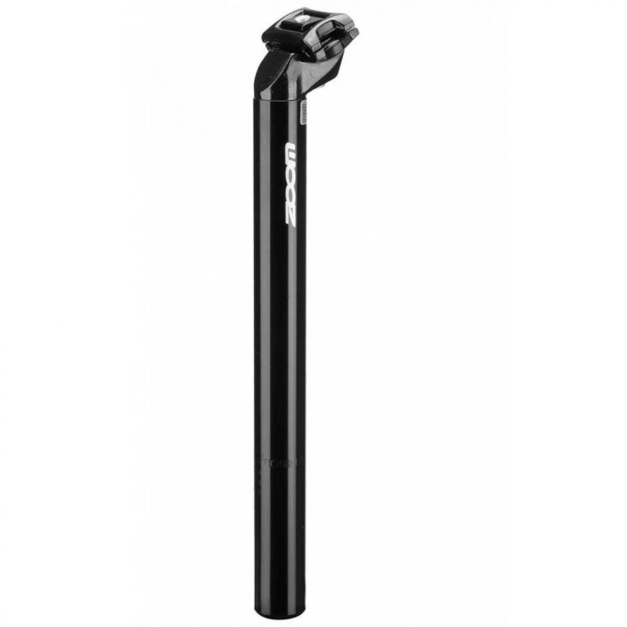 Запчасть ZOOM Подседельный штырь ZOOM SP-C207 (D25.4, L-400), с замком, черный, алюм.