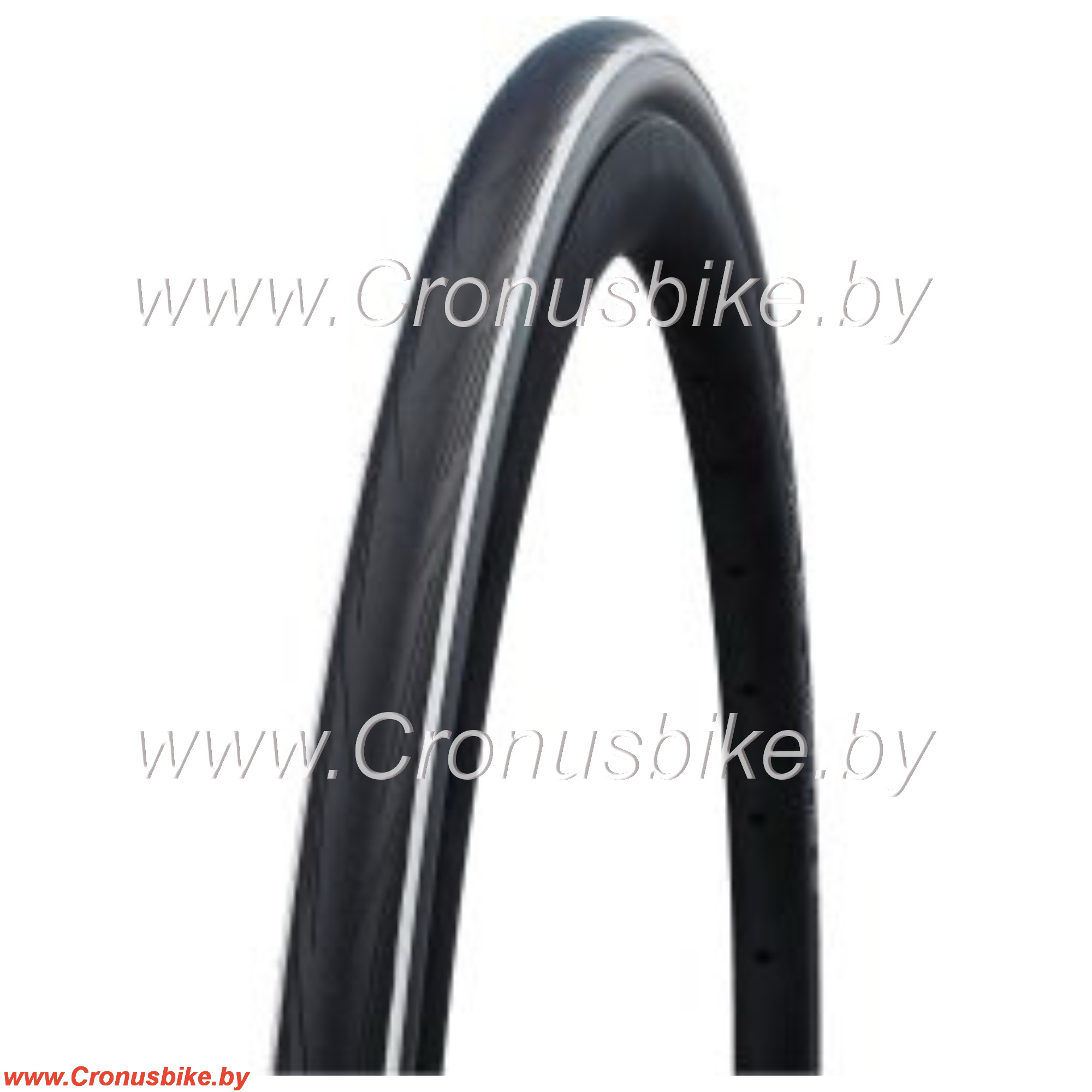 Запчасть Schwalbe Велопокрышка 700x25C (25-622) Schwalbe LUGANO II, 50TPI, с белой полосой